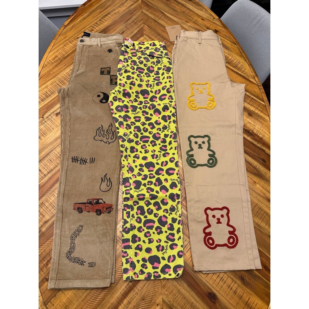 Teddy Fresh Streetwear Fashion Pants Bundle - 3 pairs